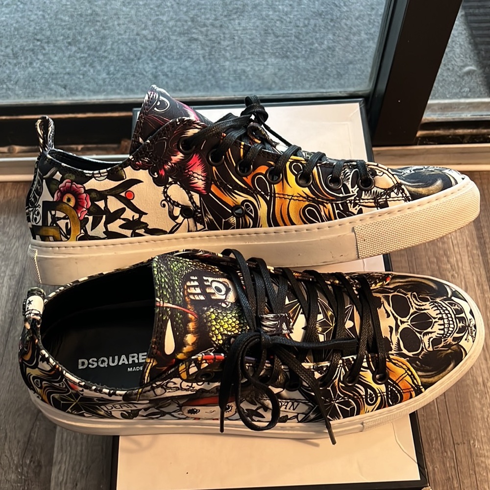 Dsquared2 Tatoo Sneakers View 3